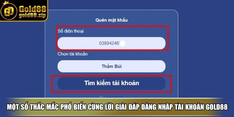 Một số thắc mắc phổ biến cùng lời giải đáp khi đăng nhập tài khoản Gold88