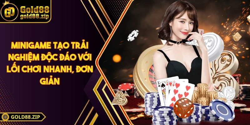 Gold88 - Sân Chơi Hiện Đại Mang Đến Trải Nghiệm Trọn Vẹn 7 Minigame tạo trải nghiệm độc đáo với lối chơi nhanh, đơn giản